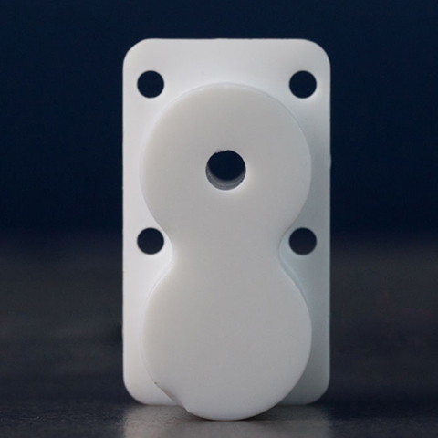 Criação de protótipos de plástico CNC